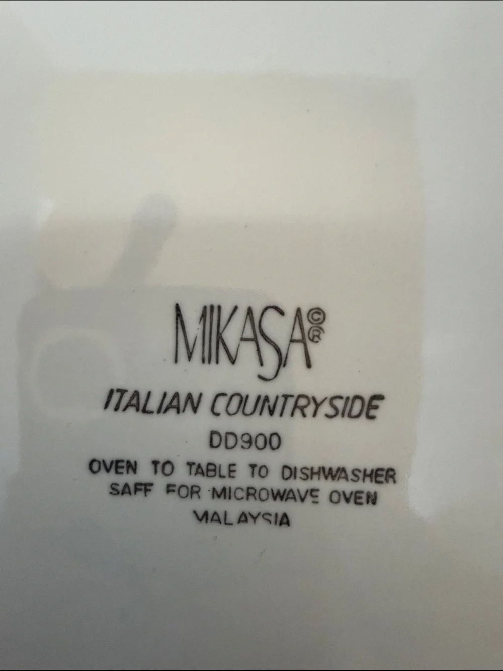 Mikasa Italian Countryside DD900 Rectangular Baking Dish with Embossed Border